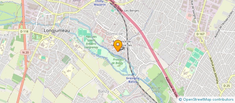 localisation de l'entreprise MASD CONSULTING  CHILLY-MAZARIN