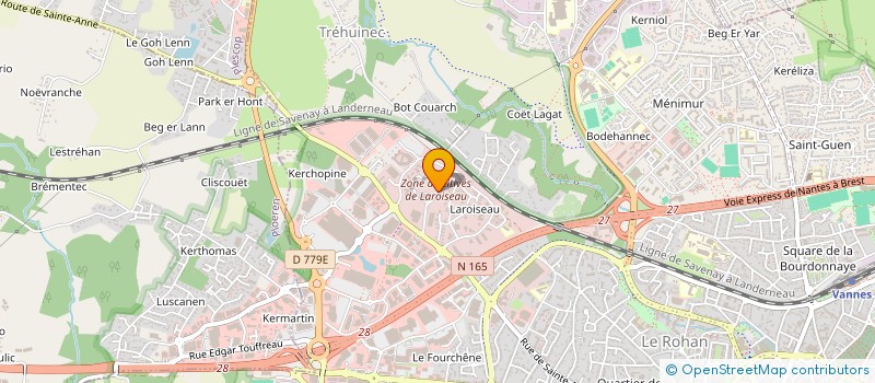 localisation de l'entreprise MASDECK à VANNES