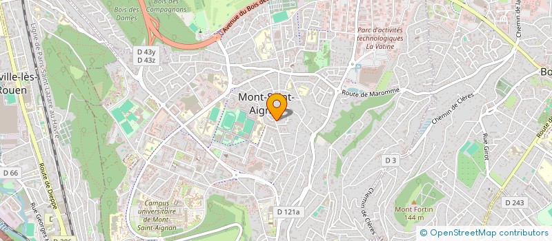 localisation de l'entreprise MASDEVALLIA  MONT-SAINT-AIGNAN