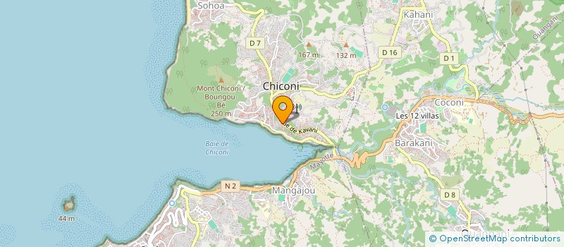 localisation de l'entreprise MASDJID MOUSSA VITTA à CHICONI