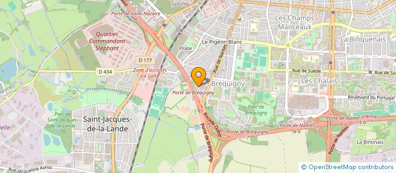 localisation de l'entreprise MASEBDO  RENNES