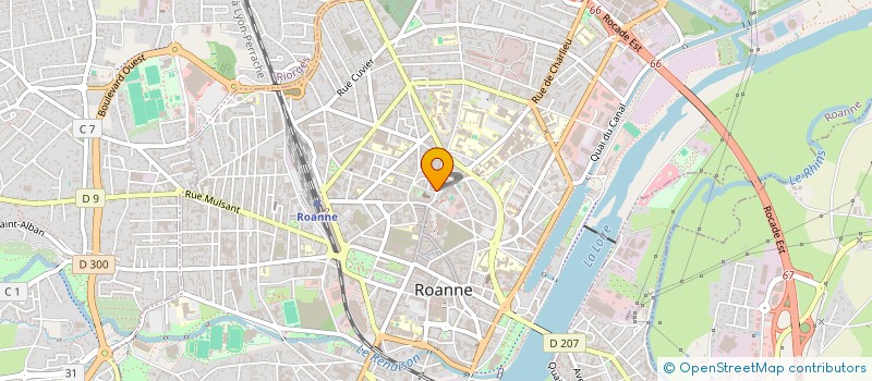 localisation de l'entreprise MASECIVA à ROANNE