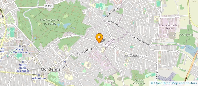 localisation de l'entreprise MASECOGE à MONTFERMEIL