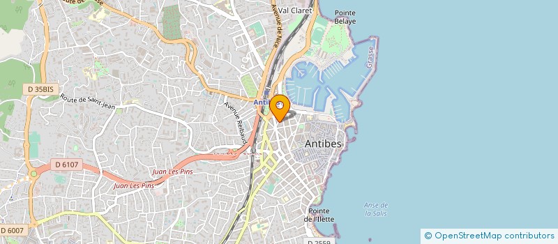 localisation de l'entreprise MASELEC à ANTIBES