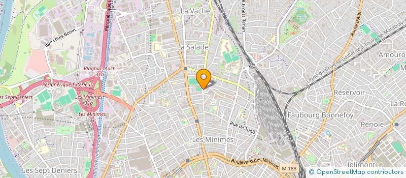 localisation de l'entreprise MASEMICA à TOULOUSE