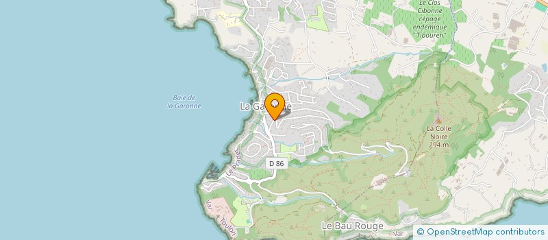 localisation de l'entreprise MASERIVA  LE PRADET