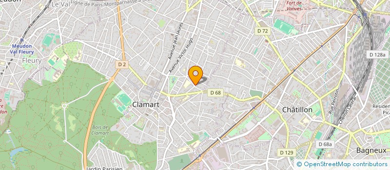 localisation de l'entreprise MASET SARL à CLAMART
