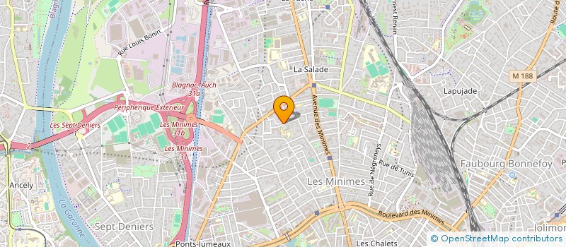 localisation de l'entreprise MASFI  MURET