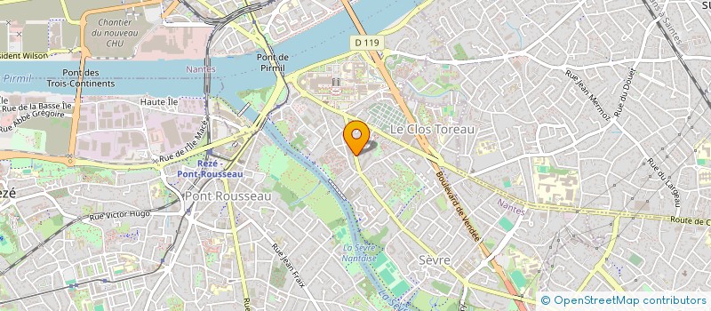 localisation de l'entreprise MASH  NANTES