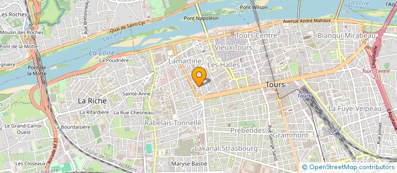 localisation de l'entreprise MASH UP TOURS à TOURS