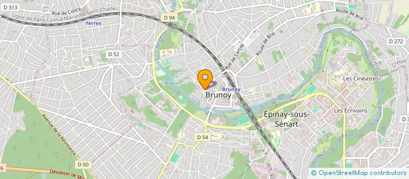 localisation de l'entreprise MASHA  BRUNOY