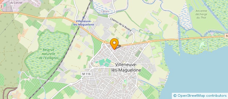 localisation de l'entreprise MASHA  VILLENEUVE-LES-MAGUELONE