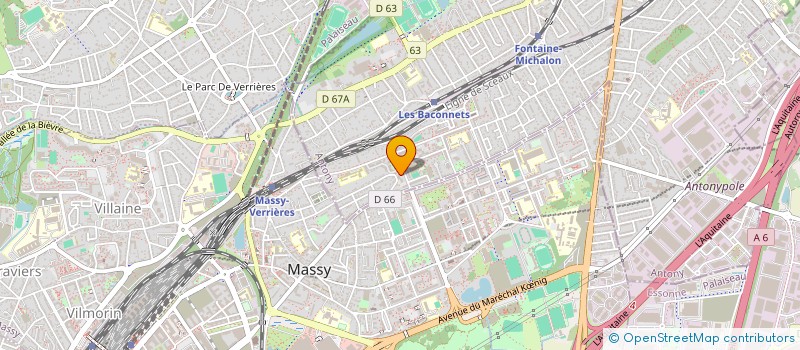 localisation de l'entreprise MASHA TAXI PARIS à ANTONY