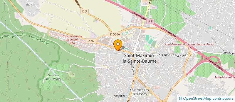 localisation de l'entreprise MASHANCE à SAINT-MAXIMIN-LA-SAINTE-BAUME