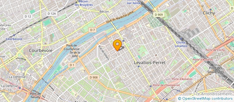localisation de l'entreprise MASHIV à LEVALLOIS-PERRET