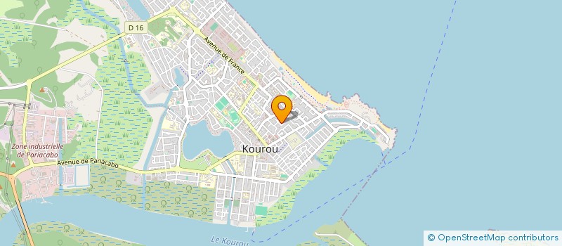 localisation de l'entreprise MASHON à KOUROU