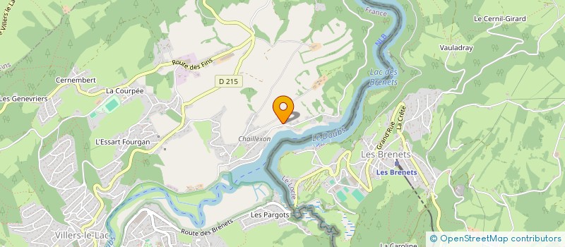 localisation de l'entreprise MASIBO  VILLERS-LE-LAC