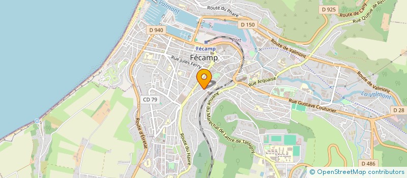 localisation de l'entreprise MASIJOLIEVILLE  FECAMP