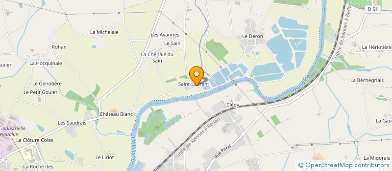 localisation de l'entreprise MASIJU  GUIPRY-MESSAC