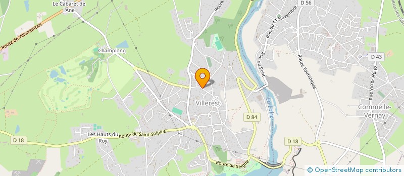 localisation de l'entreprise MASILOU 83  VILLEREST