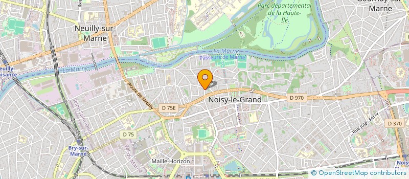 localisation de l'entreprise MASILUVI à NOISY-LE-GRAND