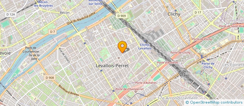 localisation de l'entreprise MASIR à LEVALLOIS-PERRET