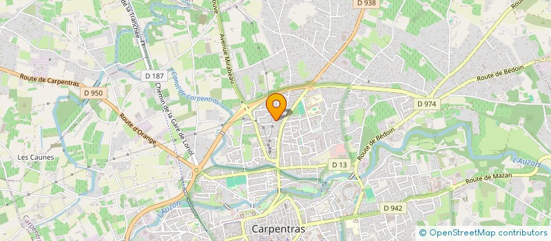 localisation de l'entreprise MASIS IMMO  CARPENTRAS