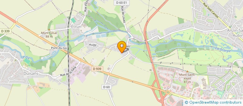 localisation de l'entreprise MASIZO  DUISANS