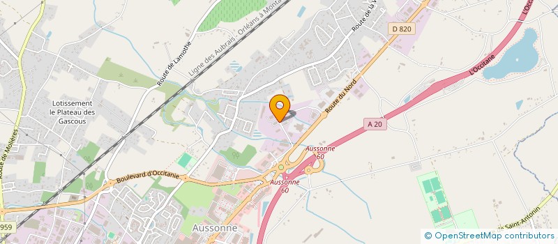 localisation de l'entreprise MASK  MONTAUBAN