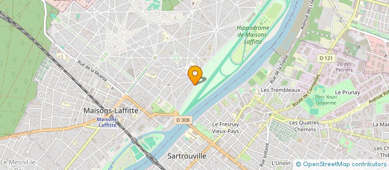 localisation de l'entreprise MASKERSLAB à MAISONS-LAFFITTE
