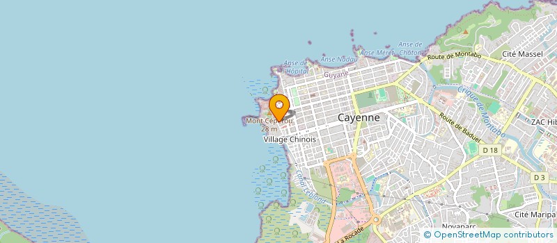 localisation de l'entreprise MASKILILI PROD  CAYENNE