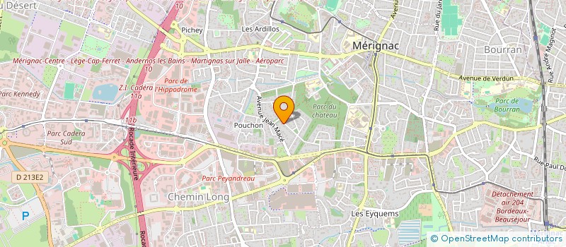 localisation de l'entreprise MASKILL à MERIGNAC