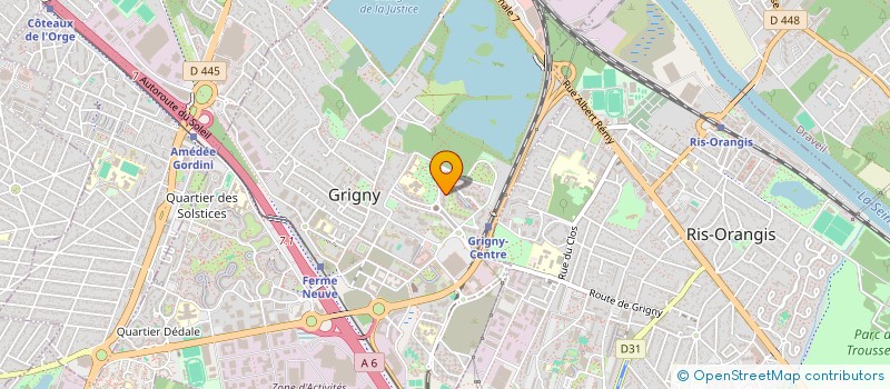 localisation de l'entreprise MASKINI  GRIGNY