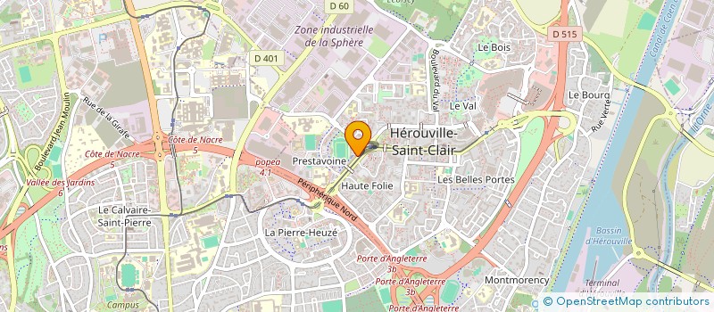 localisation de l'entreprise MASKY FLAMBARD à HEROUVILLE-SAINT-CLAIR