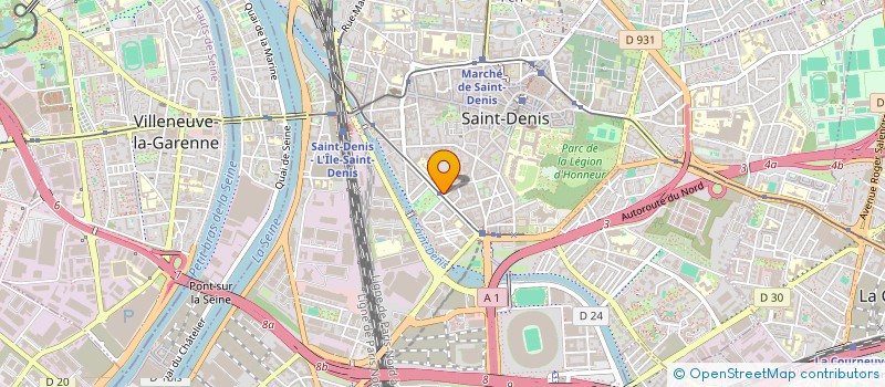 localisation de l'entreprise MASL à SAINT-DENIS