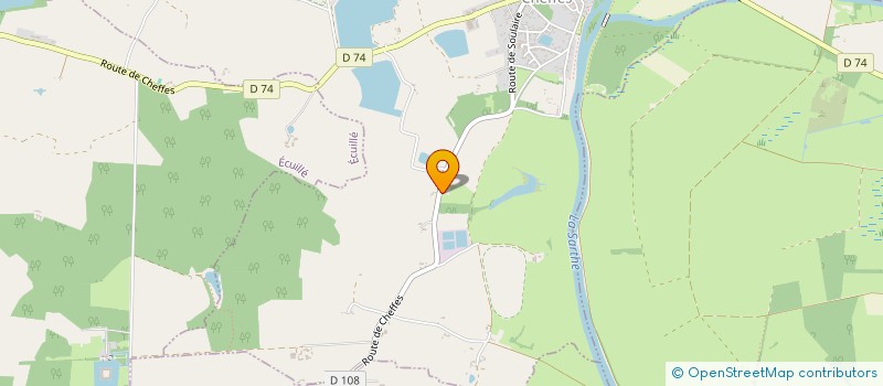 localisation de l'entreprise MASL PARTNERS  CHEFFES