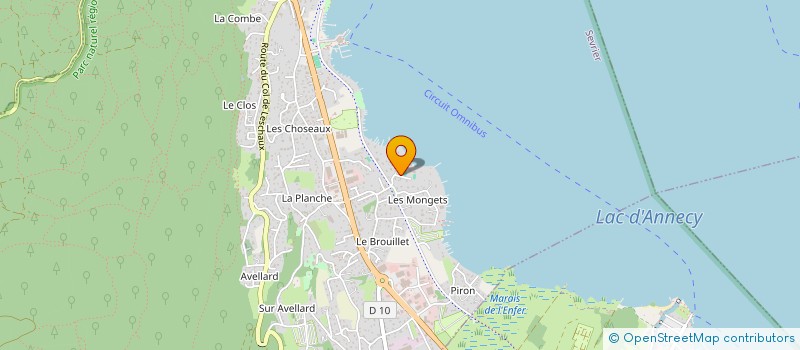 localisation de l'entreprise MASLIA  SEVRIER