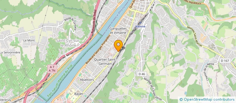 localisation de l'entreprise MASLYON  VIENNE