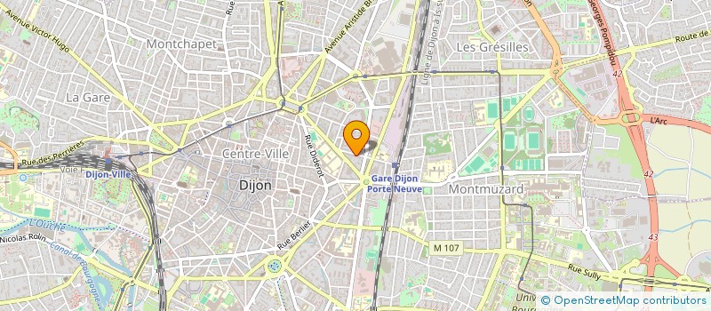 localisation de l'entreprise MASLYS à DIJON