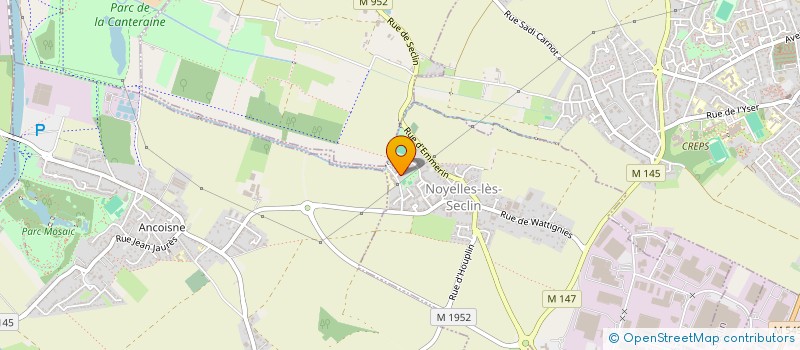 localisation de l'entreprise MASMAB  NOYELLES-LES-SECLIN