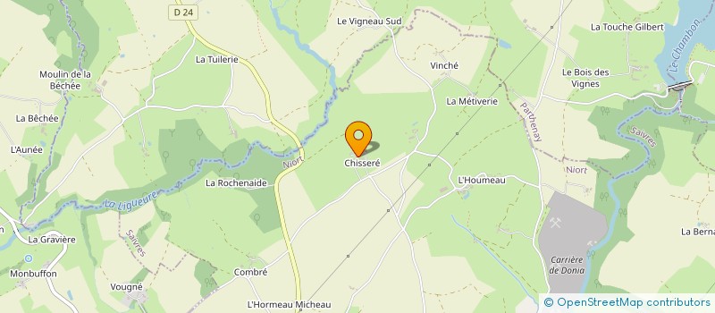 localisation de l'entreprise MASMAS  AZAY-LE-BRULE