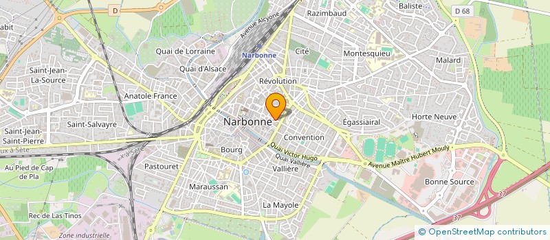 localisation de l'entreprise MASNARBONNE à NARBONNE