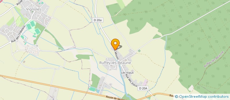 localisation de l'entreprise MASNATE  RUFFEY-LES-BEAUNE