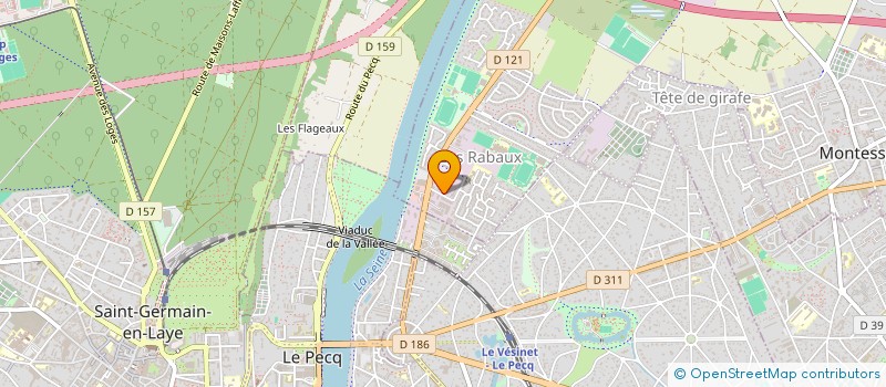 localisation de l'entreprise MASNAV'CONSEIL  MONTESSON