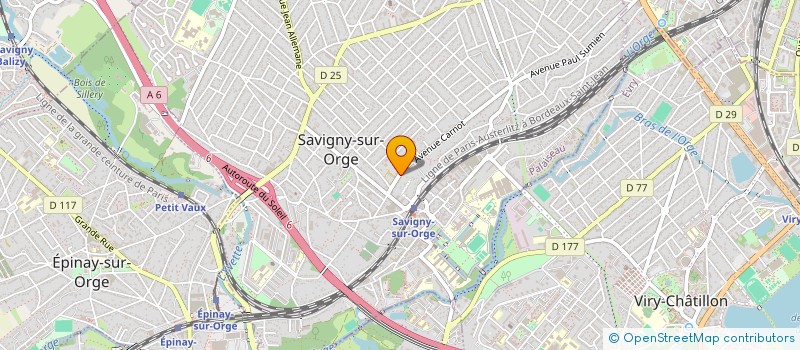 localisation de l'entreprise MASNSEN à SAVIGNY-SUR-ORGE