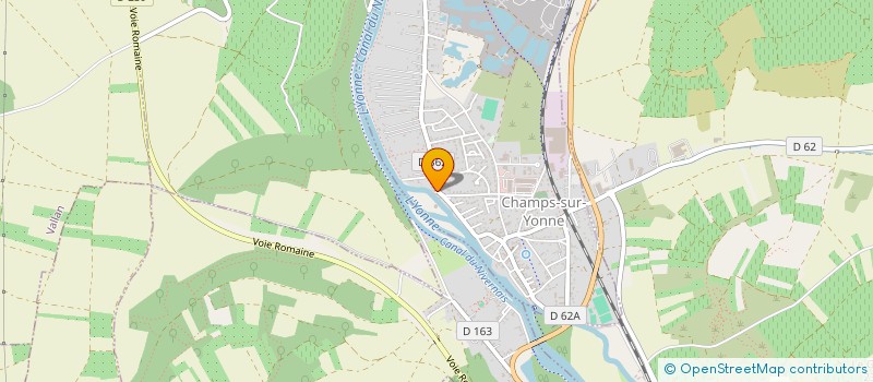 localisation de l'entreprise MASOJU  CHAMPS-SUR-YONNE