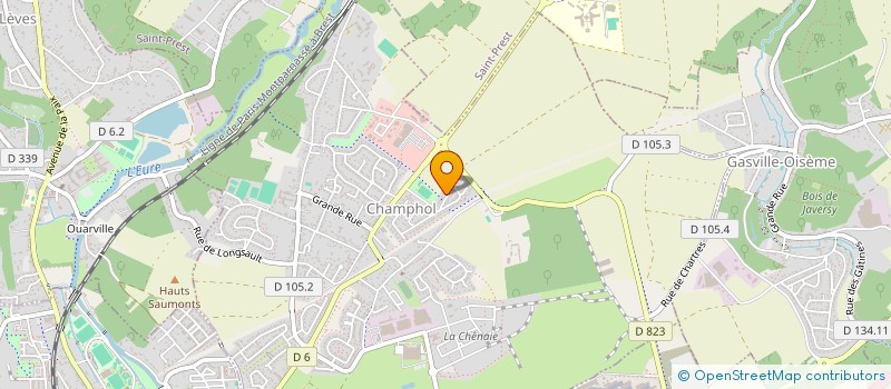 localisation de l'entreprise MASOLA à CHAMPHOL