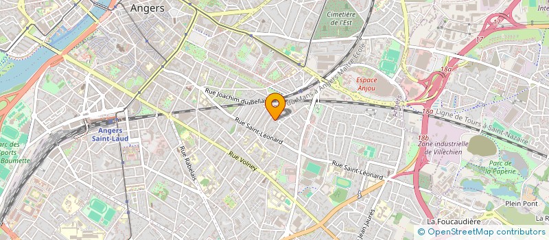 localisation de l'entreprise MASOLEMMAR à ANGERS