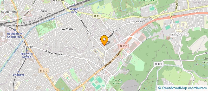 localisation de l'entreprise MASOLI à LIVRY-GARGAN