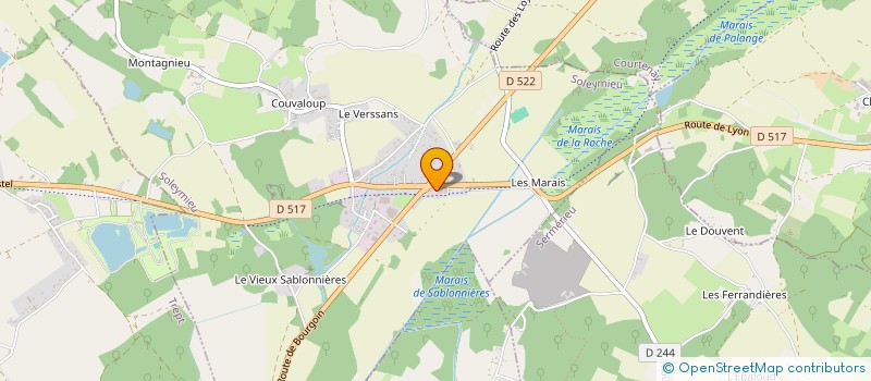 localisation de l'entreprise MASOLPASSION  SOLEYMIEU